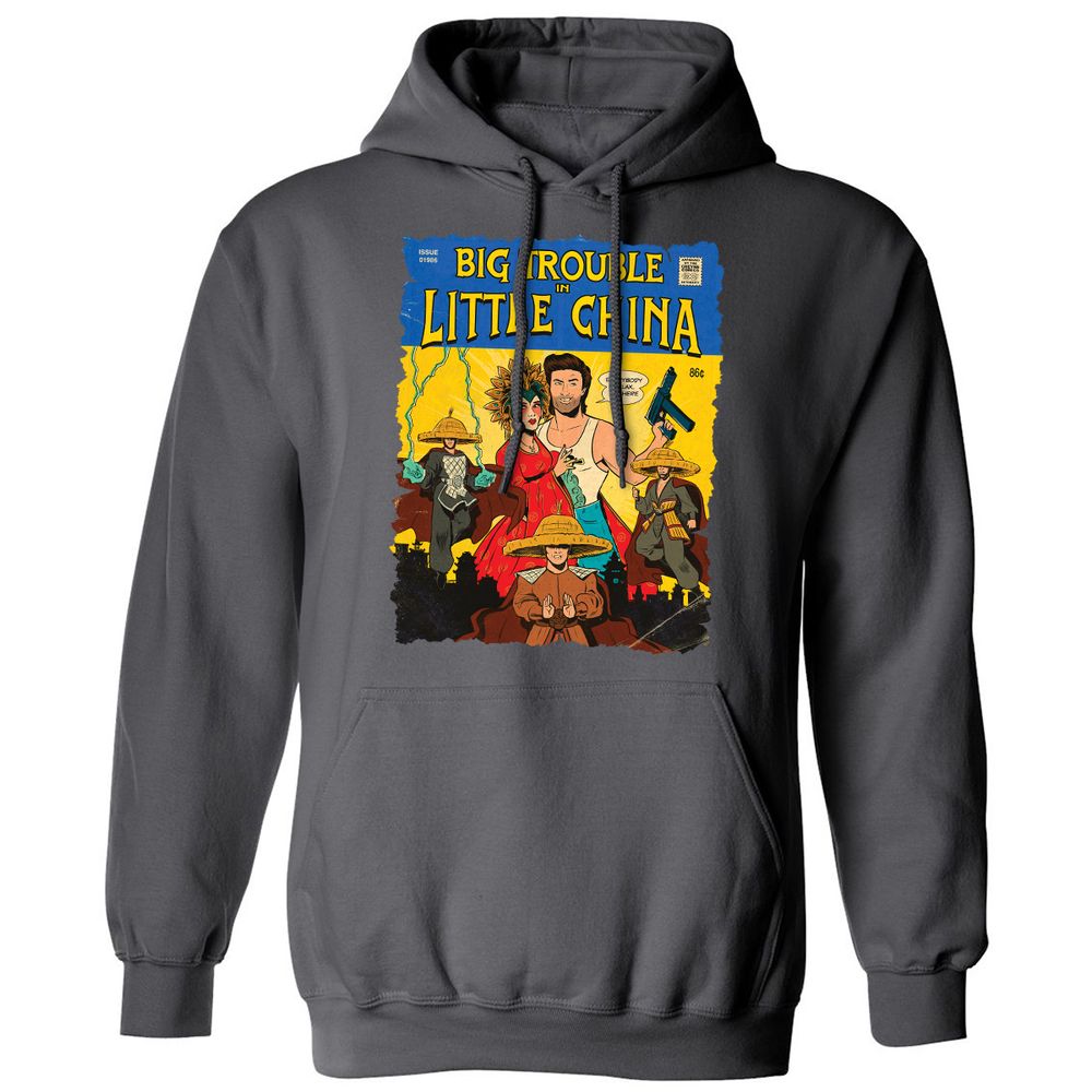 Classic Unisex Hoodie - QN6JZKCU - Charcoal - 7