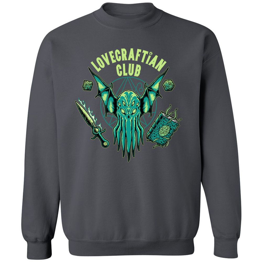 Classic Unisex Sweatshirt - C2VJ8R2C - Charcoal - 7