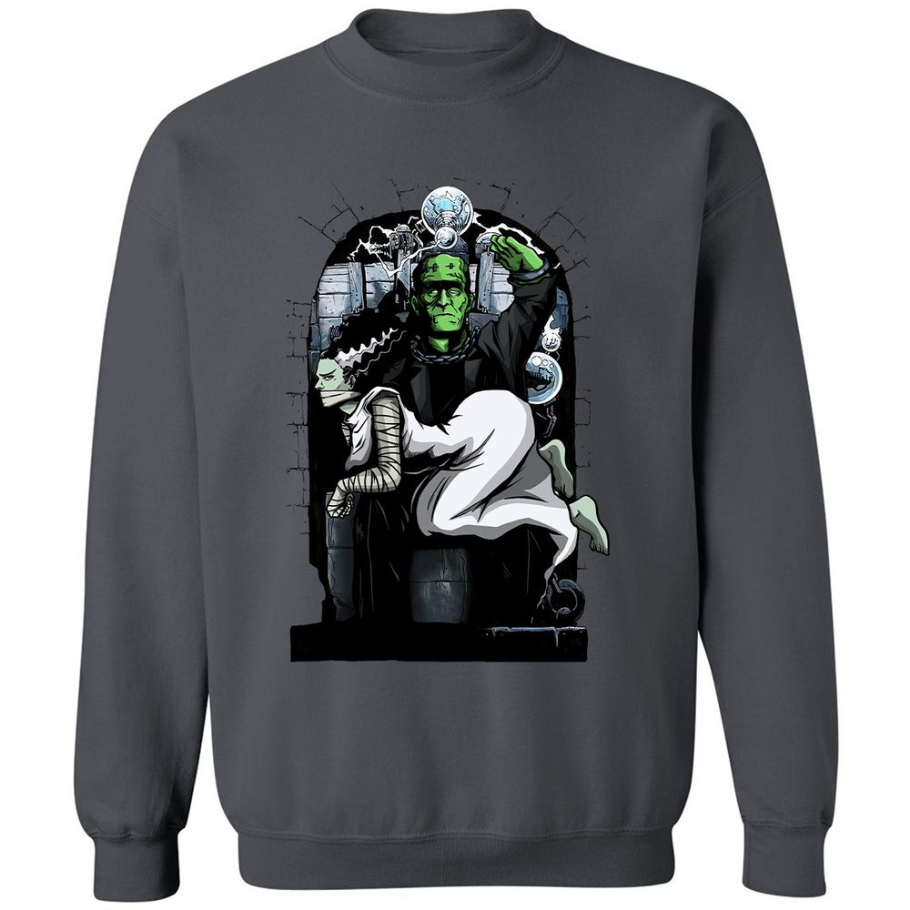 Classic Unisex Sweatshirt - 9JCLLJXY - Charcoal - 7