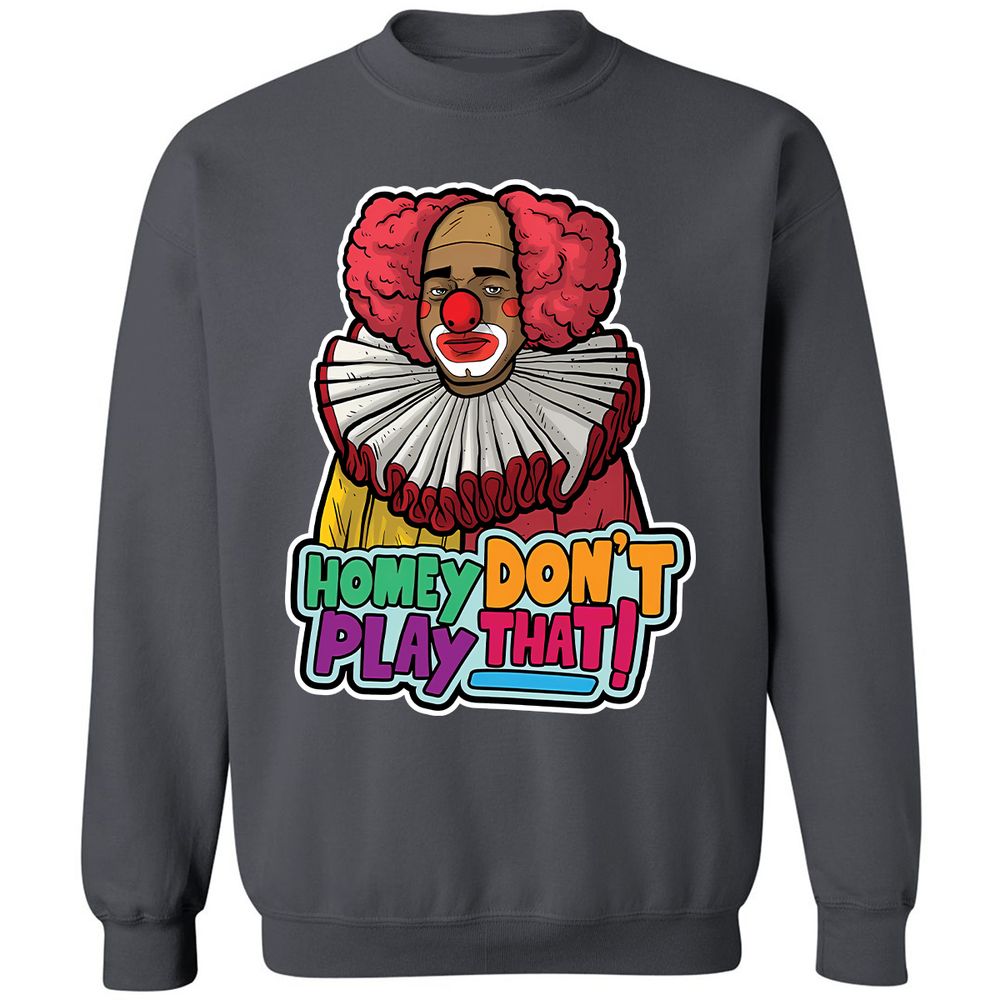 Classic Unisex Sweatshirt - JK6GFDZJ - Charcoal - 7