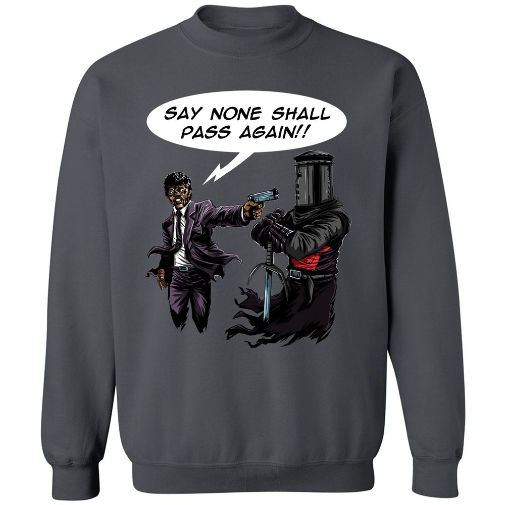 Classic Unisex Sweatshirt - V5T1H9YD - Charcoal - 7