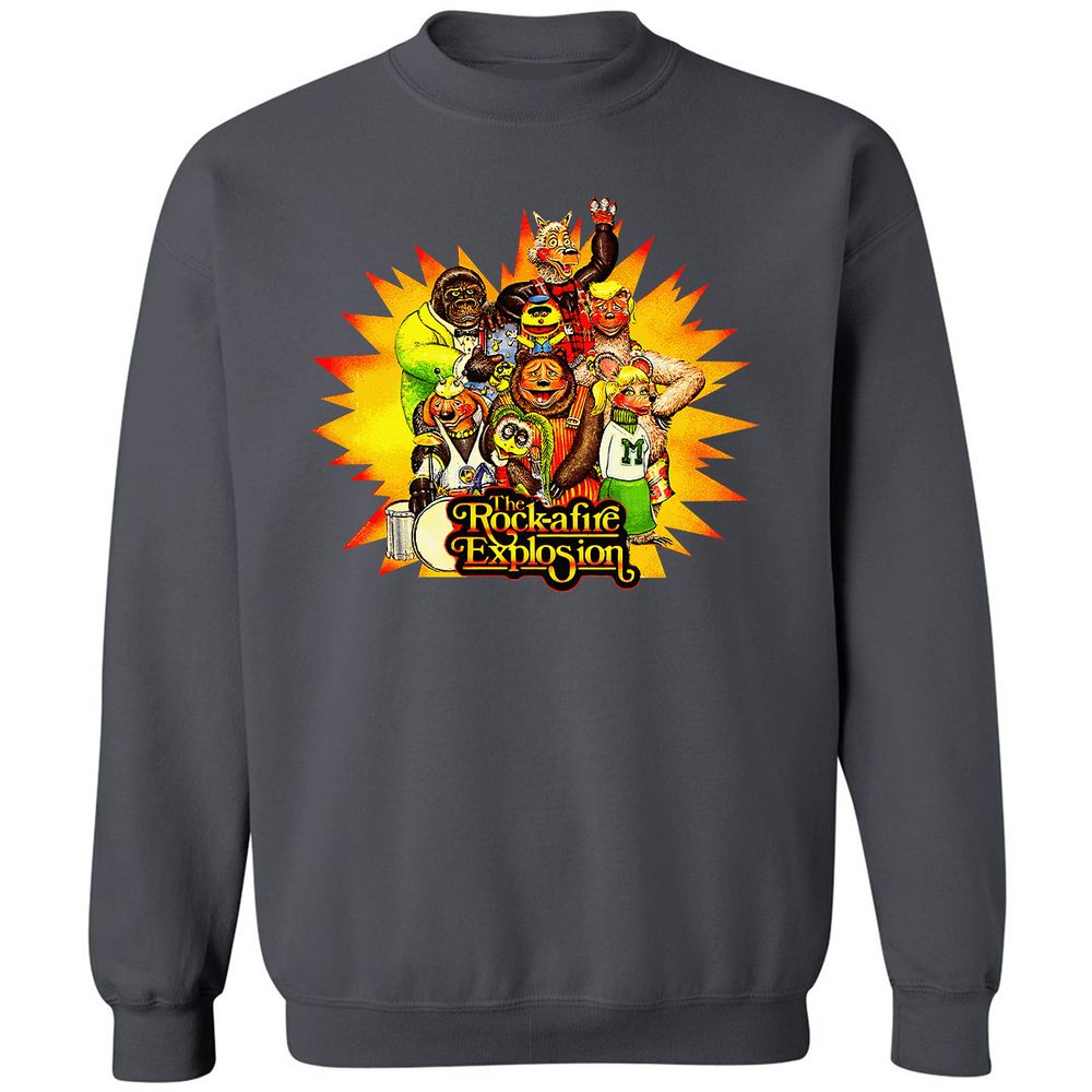 Classic Unisex Sweatshirt - 7D2DJGEB - Charcoal - 7