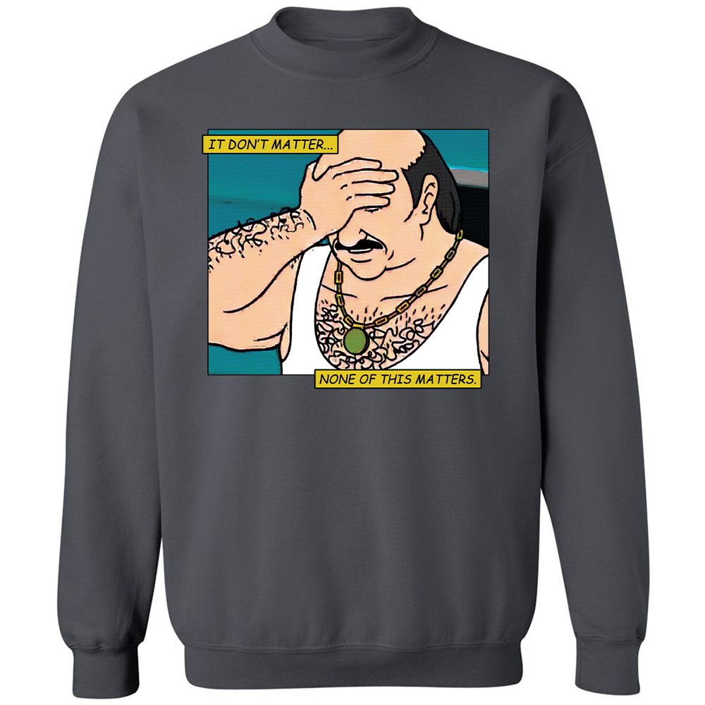 Classic Unisex Sweatshirt - HDRU38MB - Charcoal - 7