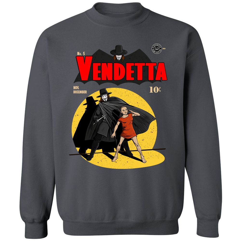 Classic Unisex Sweatshirt - YL5HBL4K - Charcoal - 7