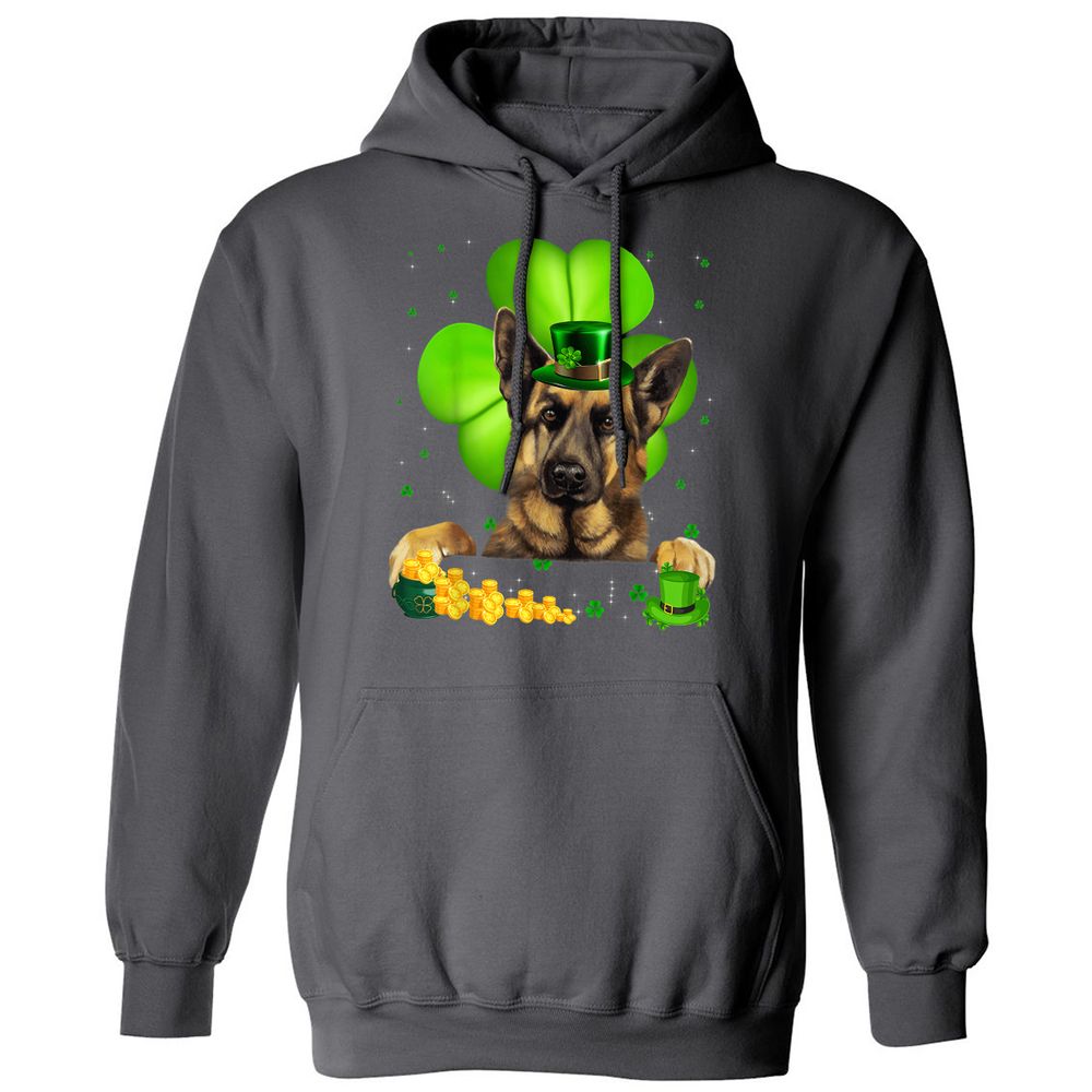 Classic Unisex Hoodie - T9LXA4V8 - Charcoal - 7
