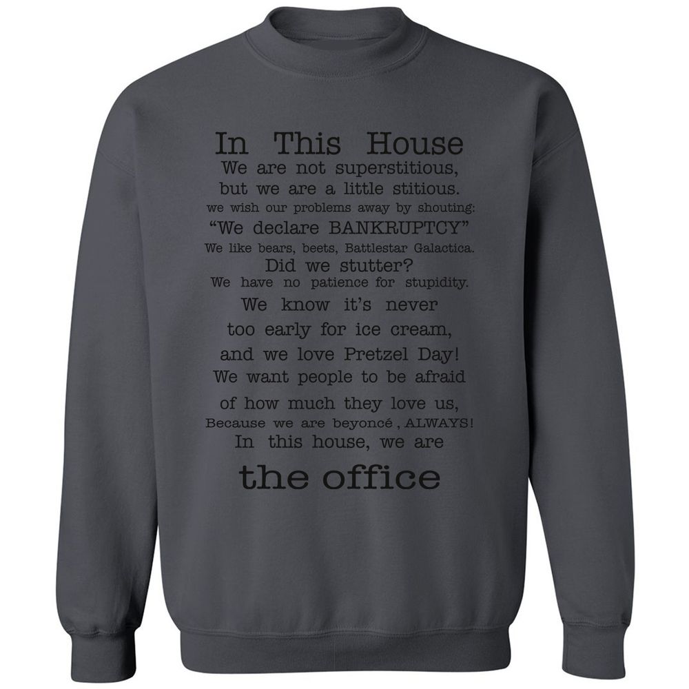 Classic Unisex Sweatshirt - Y8HNNAFM - Charcoal - 7