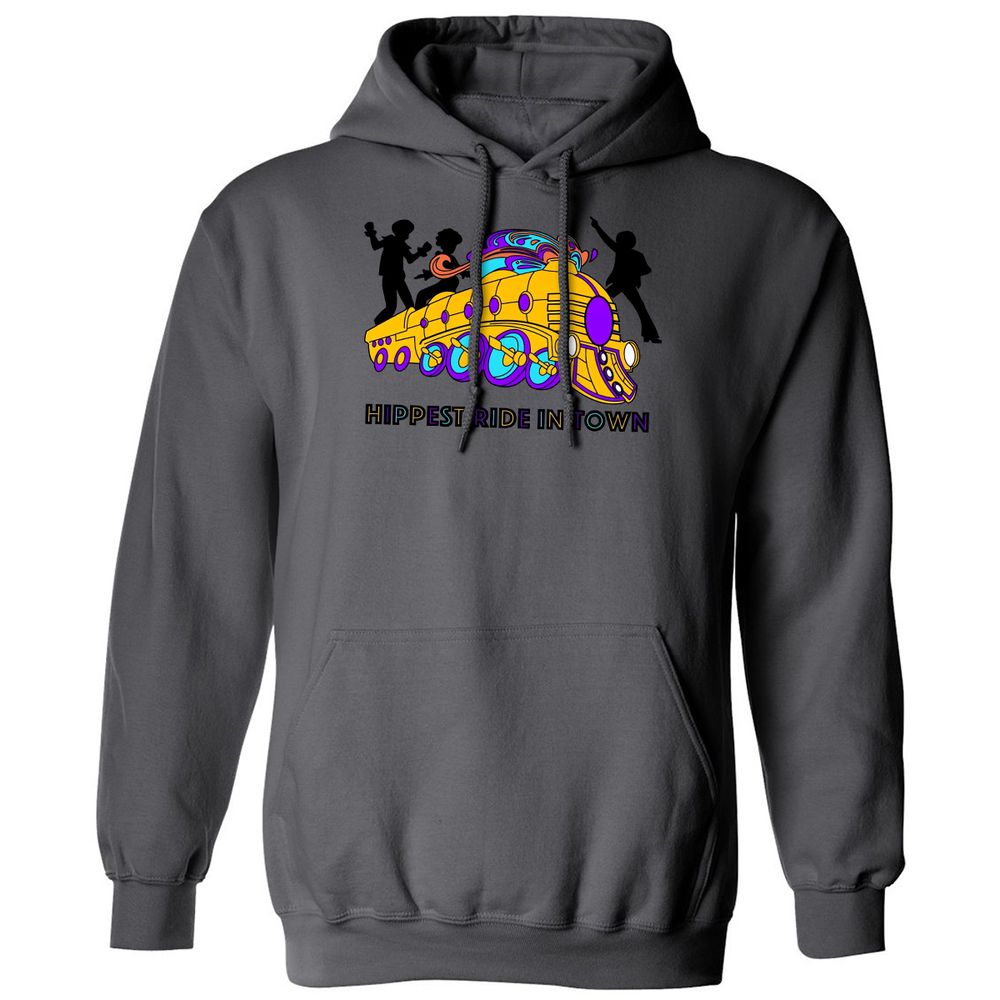Classic Unisex Hoodie - UKXNJYFU - Charcoal - 7