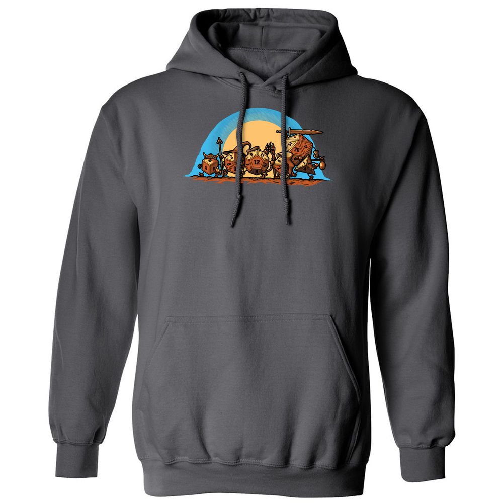 Classic Unisex Hoodie - CQU1FLZ2 - Charcoal - 7