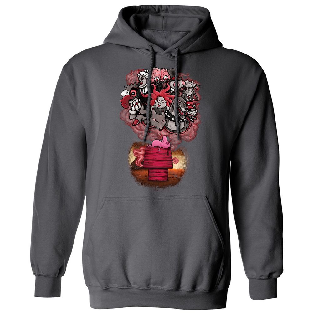 Classic Unisex Hoodie - G3AY8N2J - Charcoal - 7