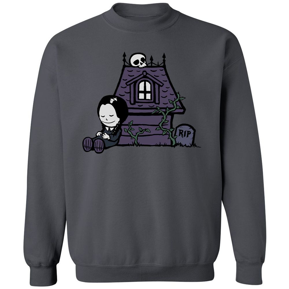 Classic Unisex Sweatshirt - N487NK84 - Charcoal - 7