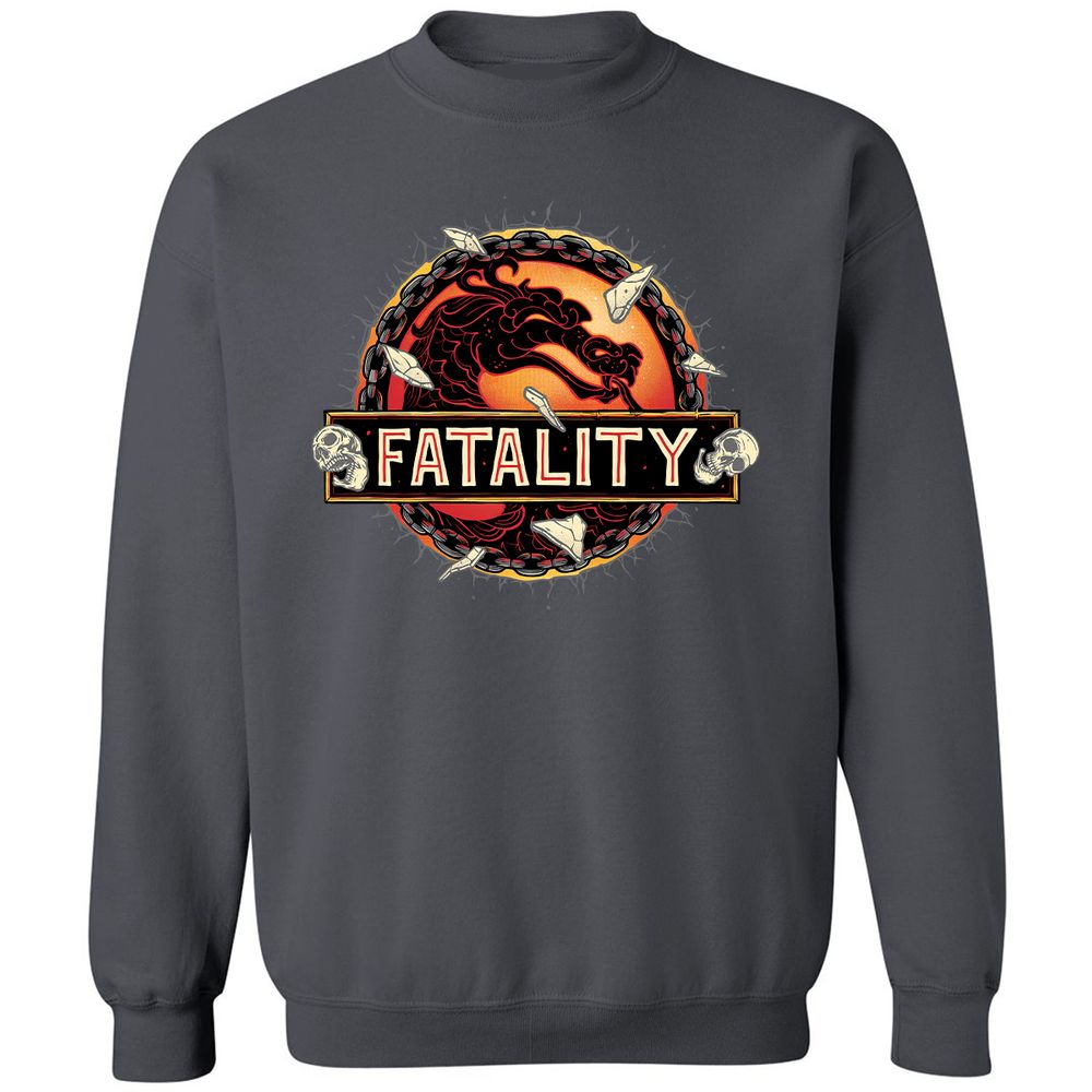 Classic Unisex Sweatshirt - JK5Q4R3H - Charcoal - 7