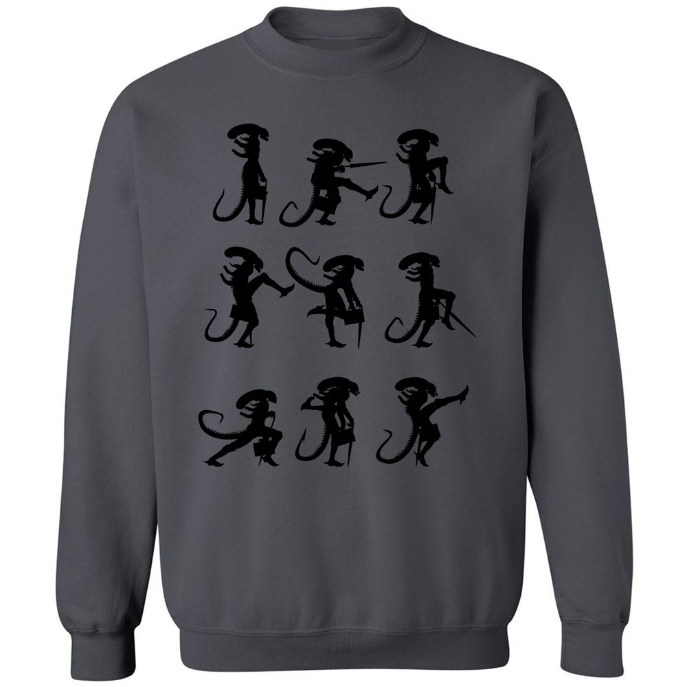 Classic Unisex Sweatshirt - EBZKA8NG - Charcoal - 7