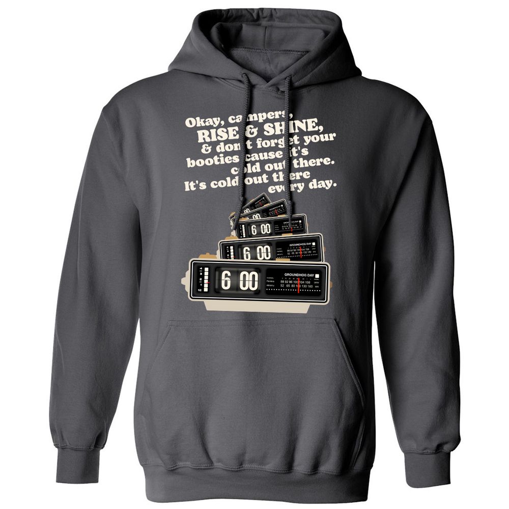 Classic Unisex Hoodie - F9W6Q5RN - Charcoal - 7