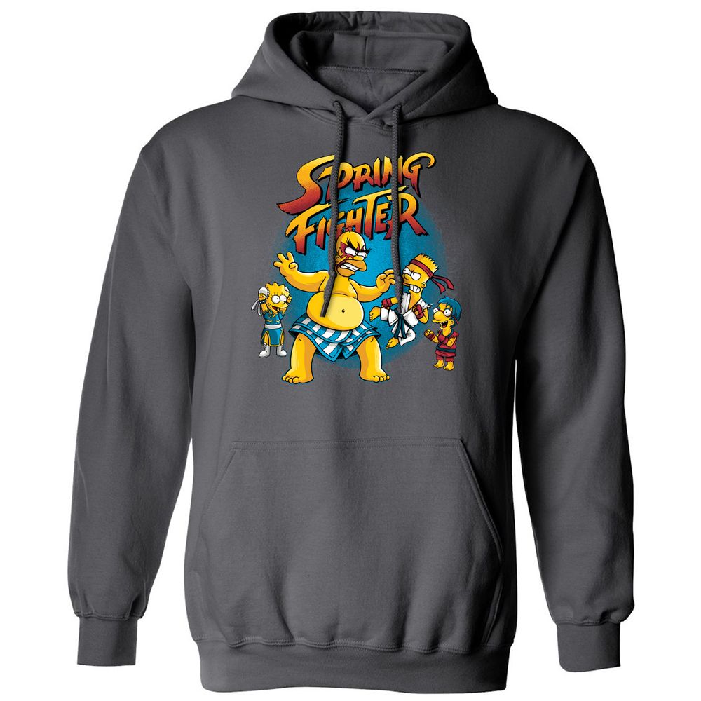 Classic Unisex Hoodie - DSSV2AFA - Charcoal - 7