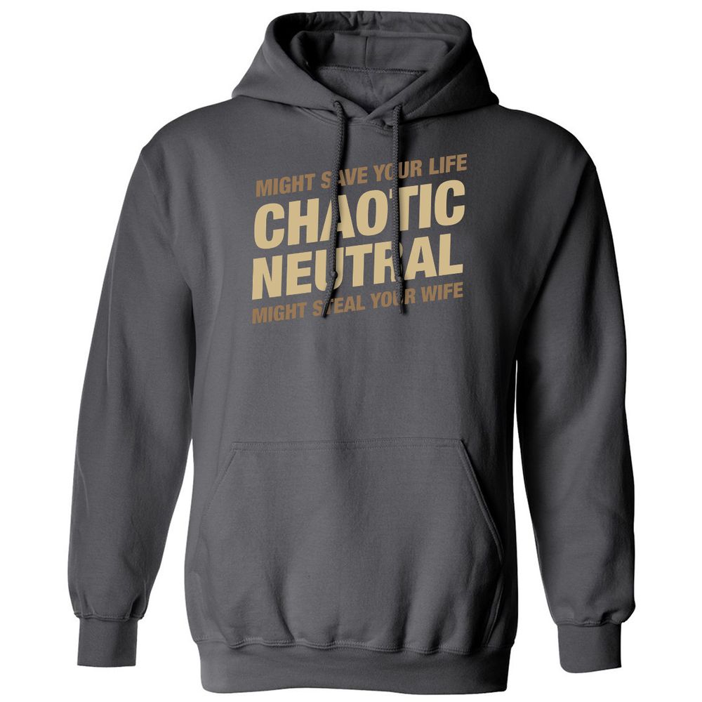 Classic Unisex Hoodie - TE92RA3R - Charcoal - 7
