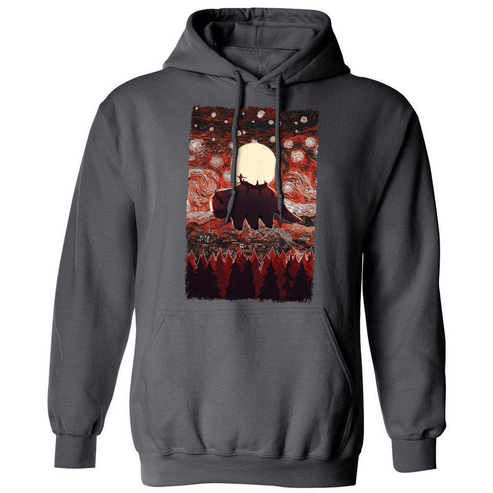 Classic Unisex Hoodie - HDSSN4US - Charcoal - 7