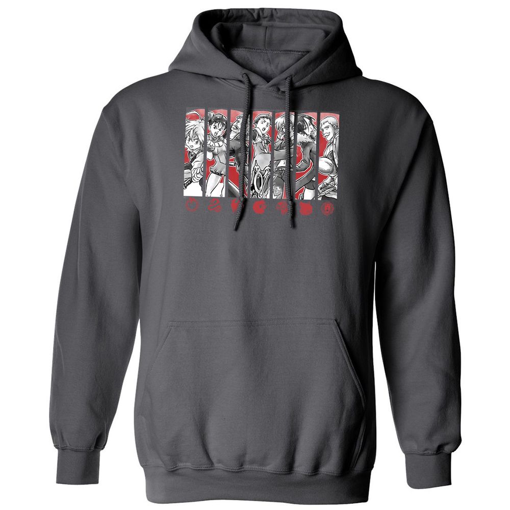 Classic Unisex Hoodie - 2A9M7S3M - Charcoal - 7