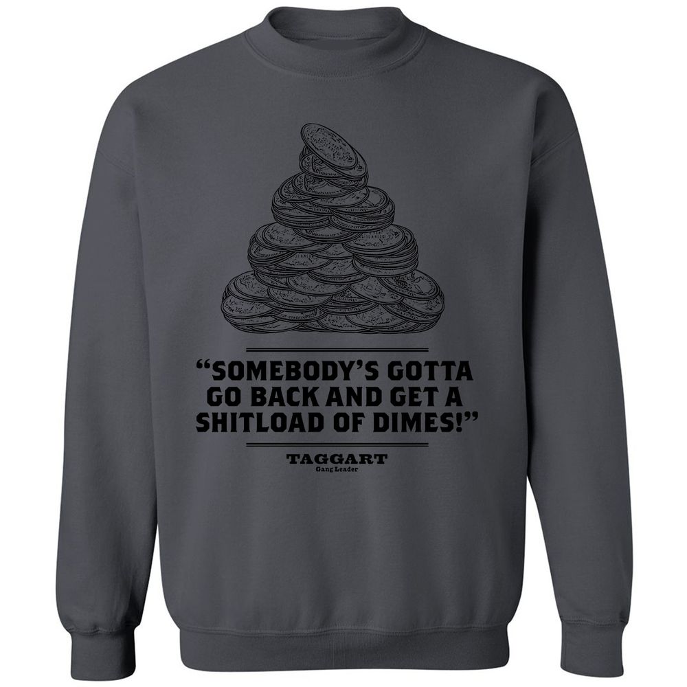 Classic Unisex Sweatshirt - L1U5TQYP - Charcoal - 7