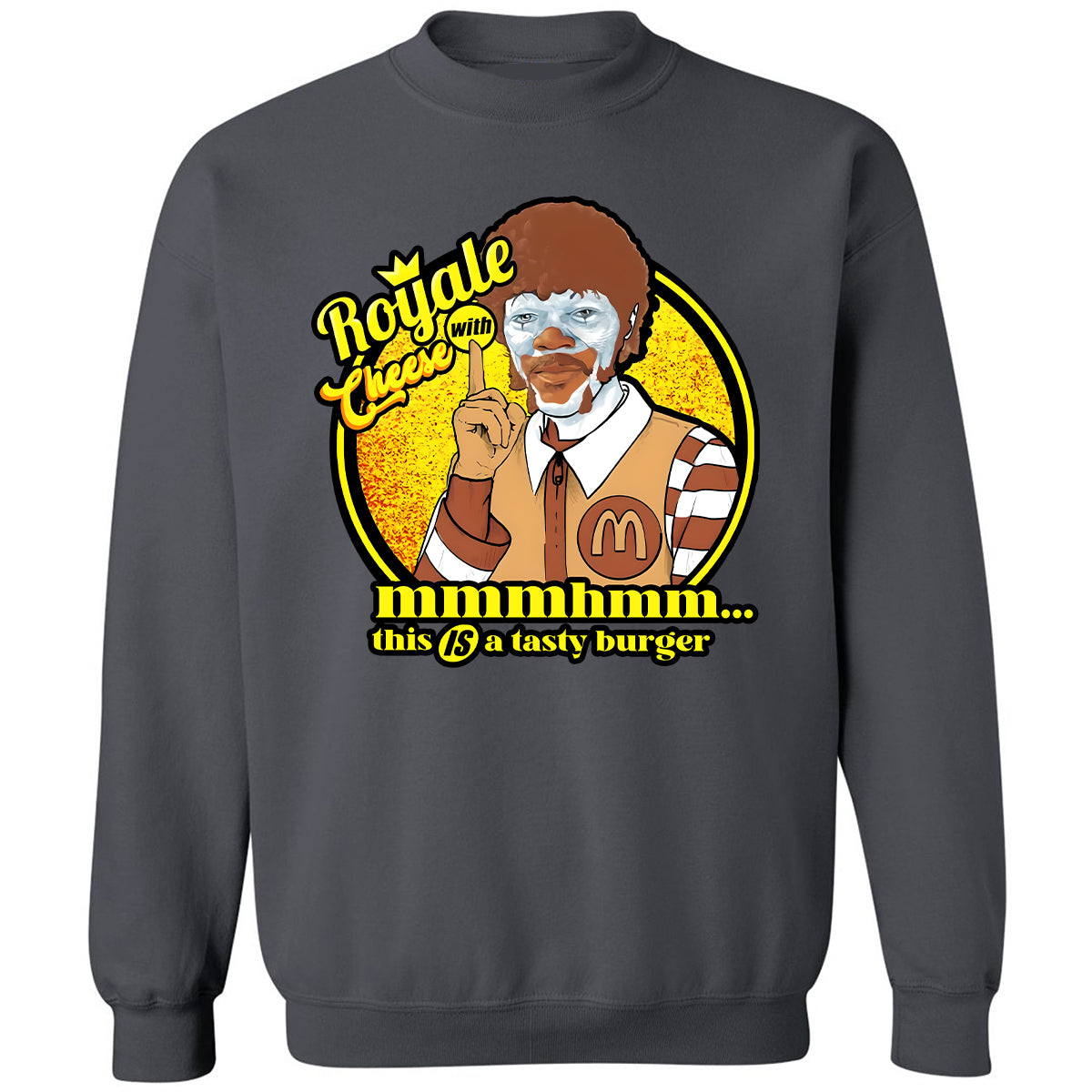 Classic Unisex Sweatshirt - 4BVS8FJ7 - Charcoal - 7