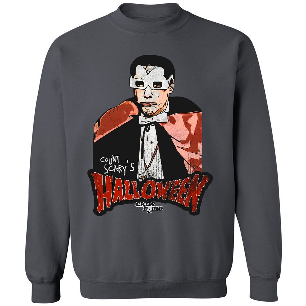 Classic Unisex Sweatshirt - QFTQ63XW - Charcoal - 7