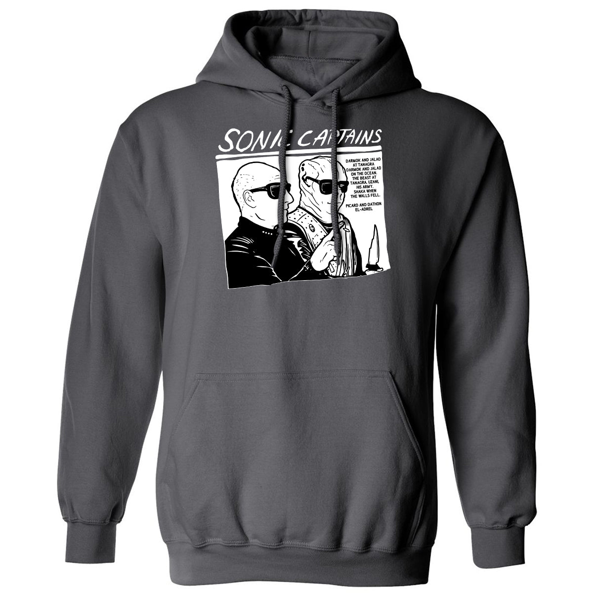 Classic Unisex Hoodie - 6TRR2KCD - Charcoal - 7