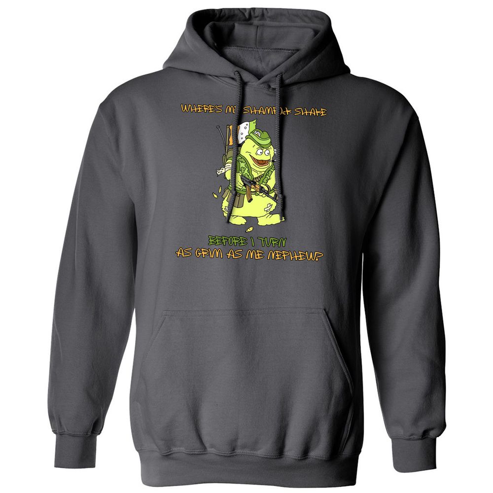 Classic Unisex Hoodie - JY3U4F96 - Charcoal - 7