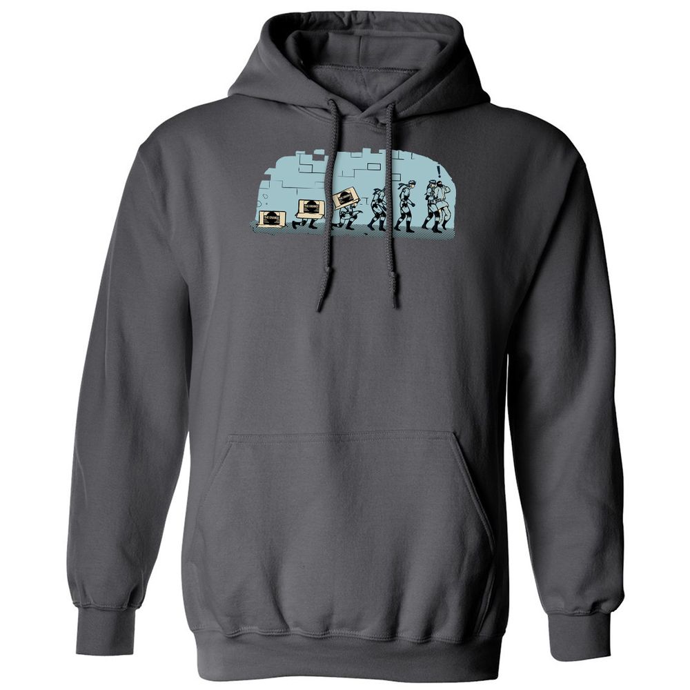 Classic Unisex Hoodie - DCWTGWKA - Charcoal - 7