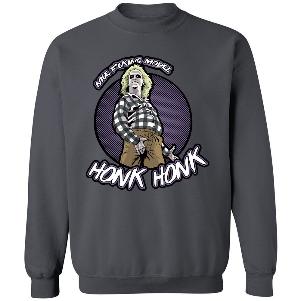 Classic Unisex Sweatshirt - 4GRQR43H - Charcoal - 7