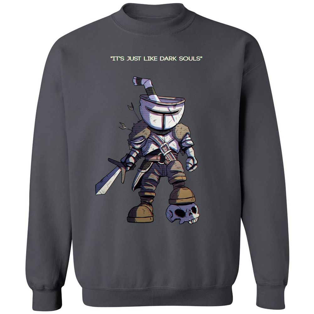 Classic Unisex Sweatshirt - 5D257QM8 - Charcoal - 7