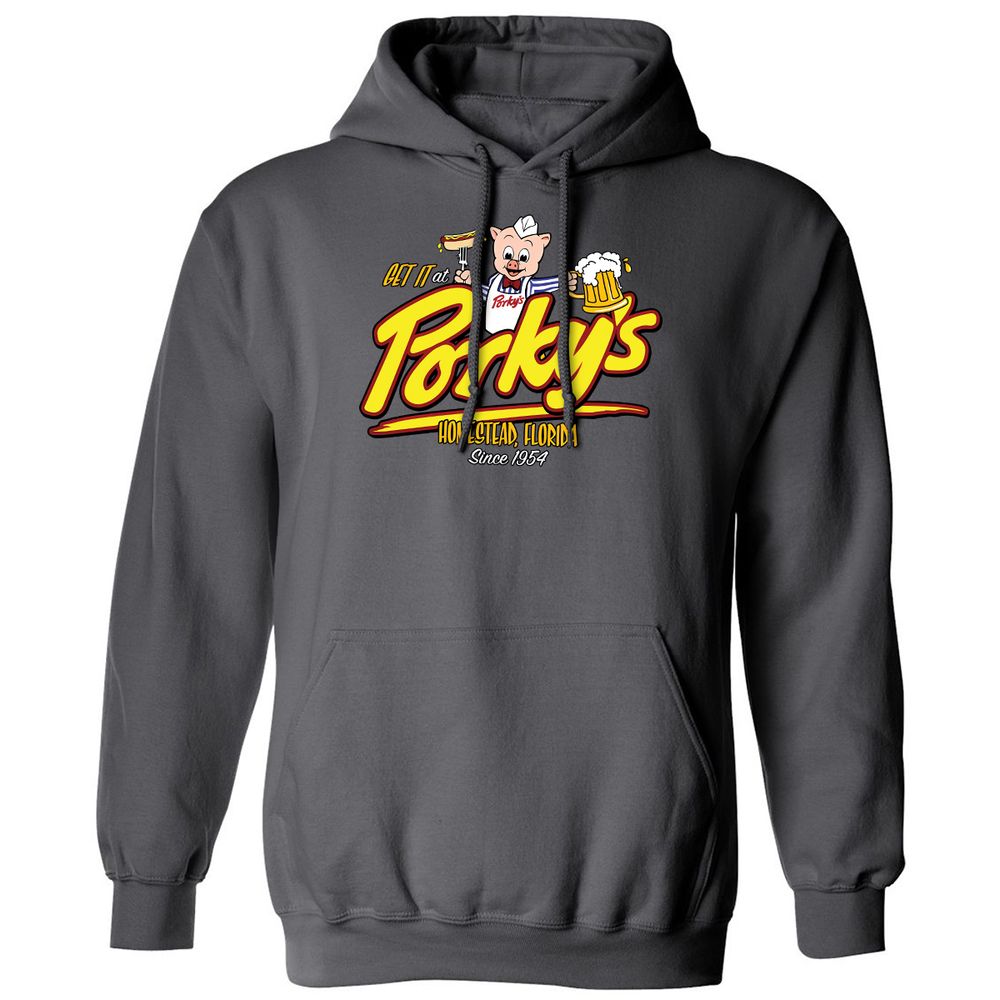 Classic Unisex Hoodie - EC6B8NQD - Charcoal - 7