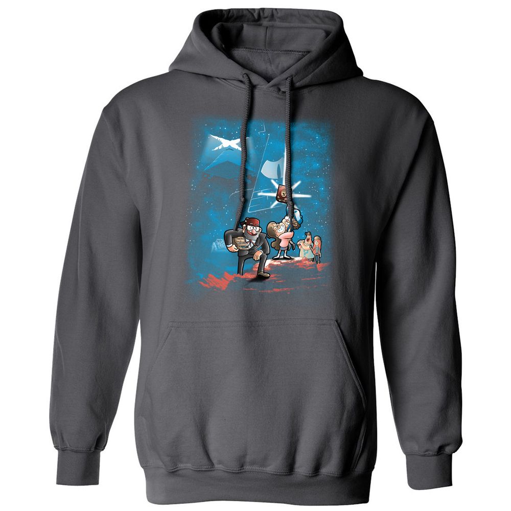 Classic Unisex Hoodie - PUCBW57H - Charcoal - 7