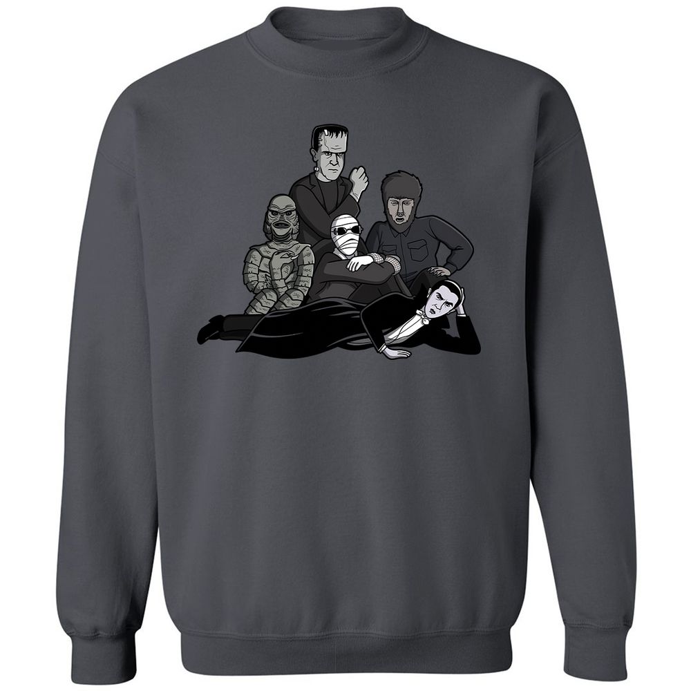 Classic Unisex Sweatshirt - KDK8CJXW - Charcoal - 7