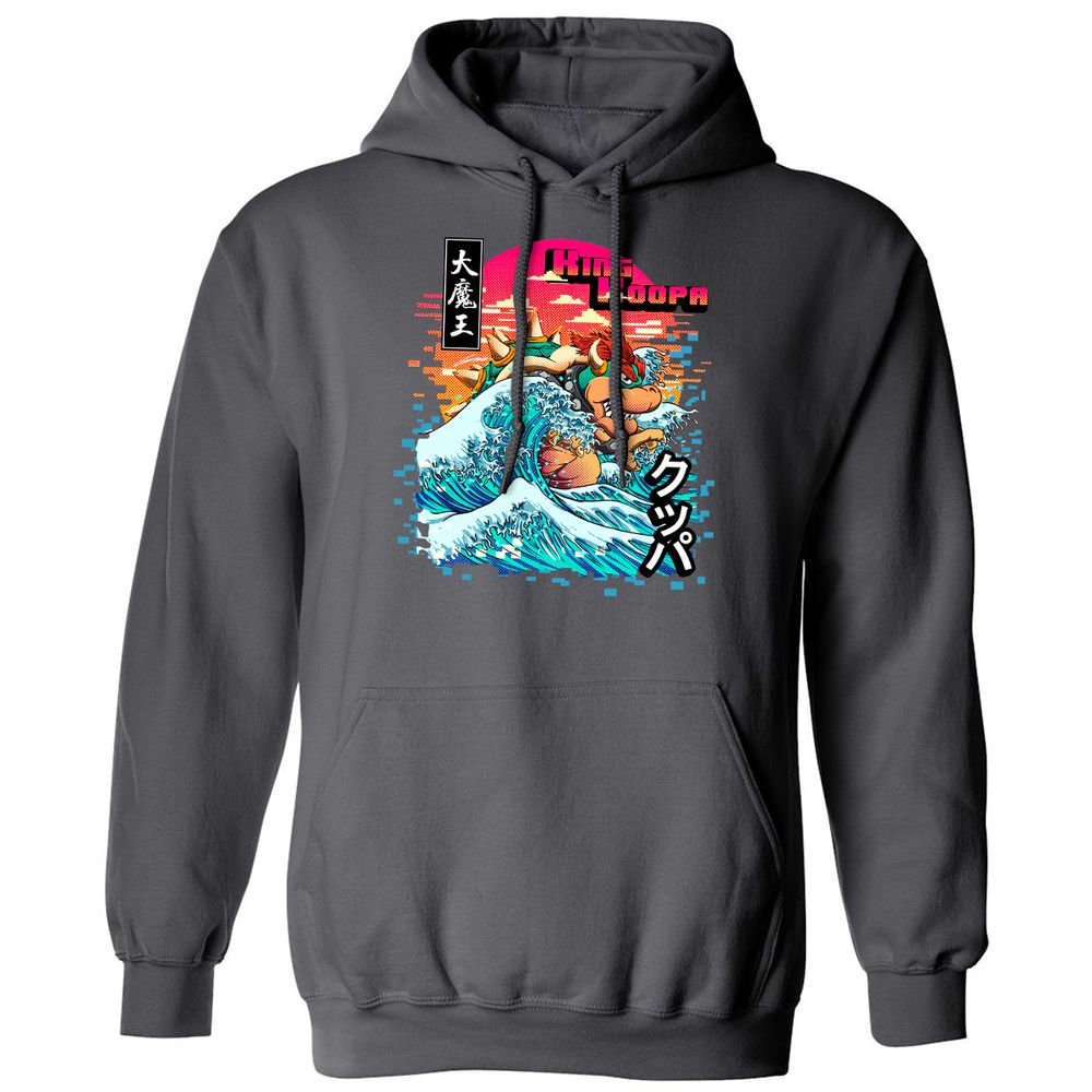 Classic Unisex Hoodie - N54DT3DB - Charcoal - 7