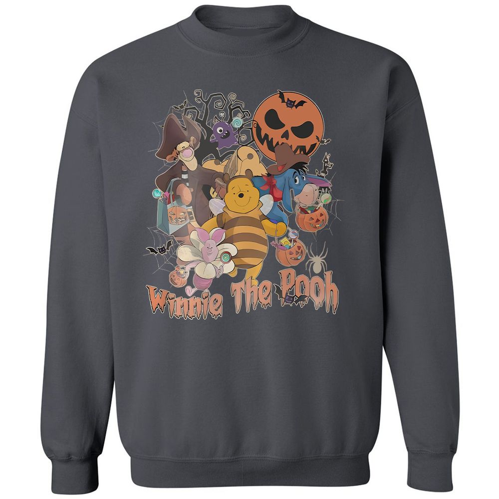 Classic Unisex Sweatshirt - 56C2P2KD - Charcoal - 7