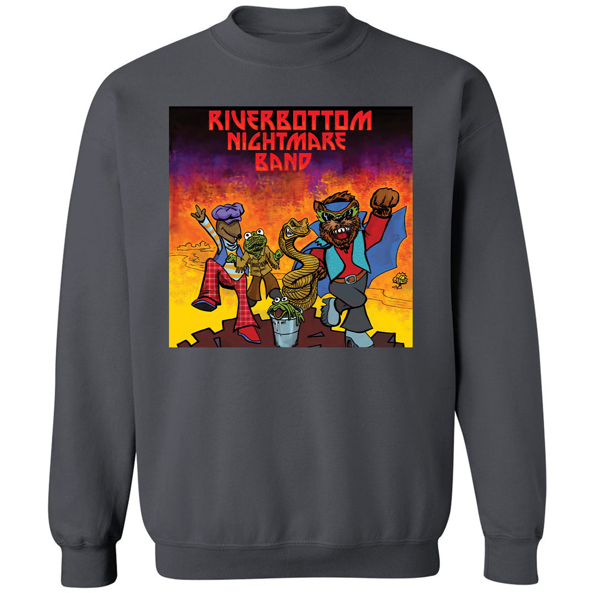 Classic Unisex Sweatshirt - 938SM2GU - Charcoal - 7