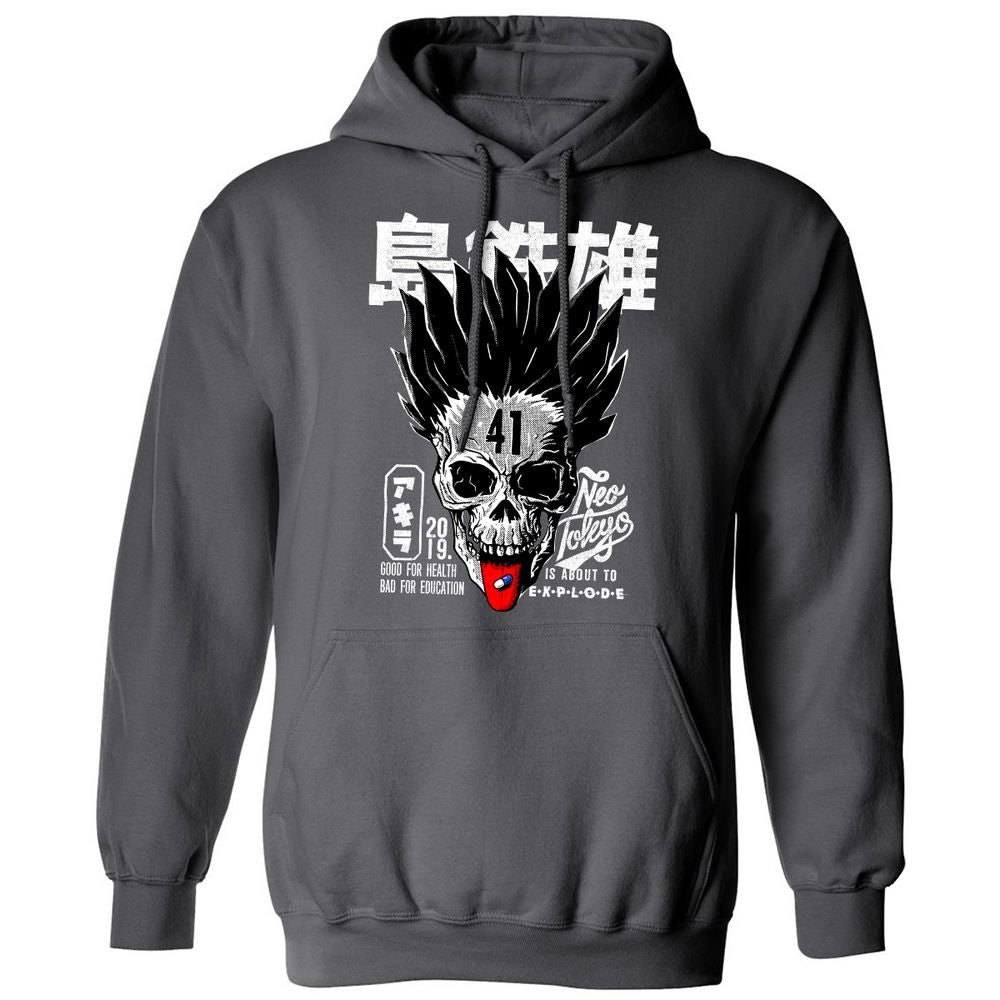 Classic Unisex Hoodie - P71KQG1F - Charcoal - 7