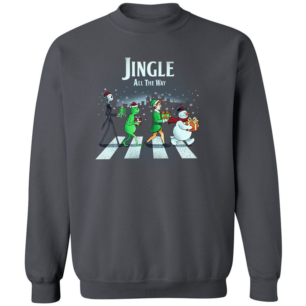 Jingle All The Way - Charcoal - 7
