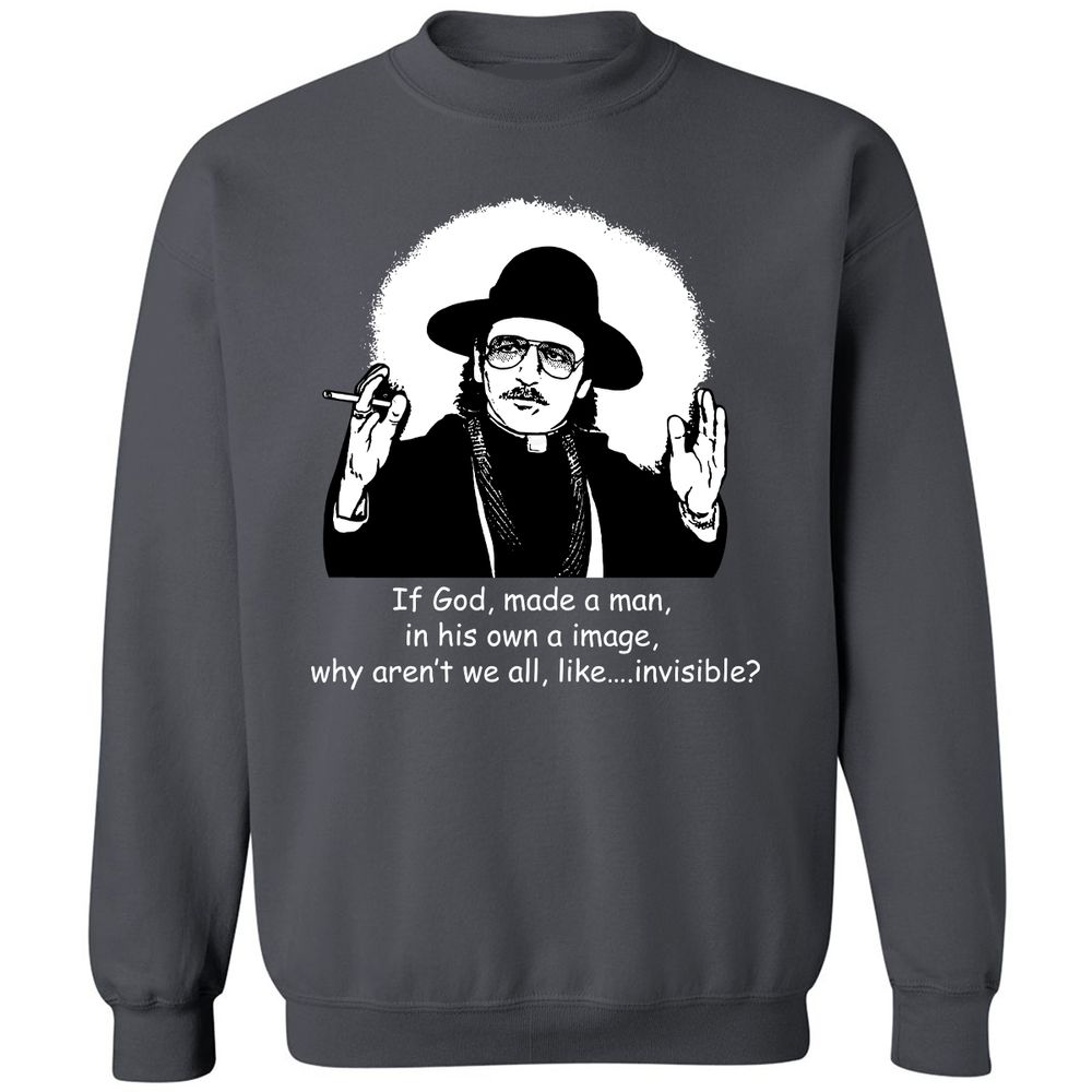 Classic Unisex Sweatshirt - QZ13W3FP - Charcoal - 7