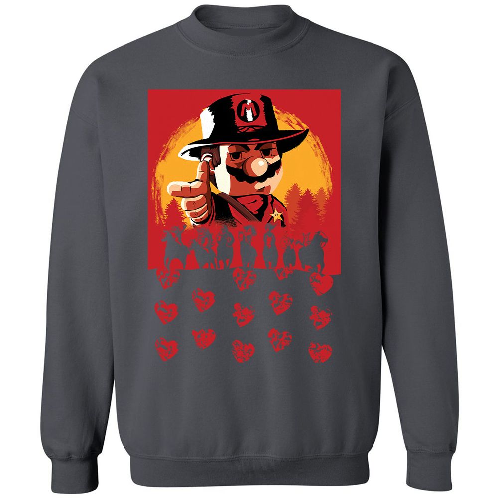 Classic Unisex Sweatshirt - TPXFXBNU - Charcoal - 7