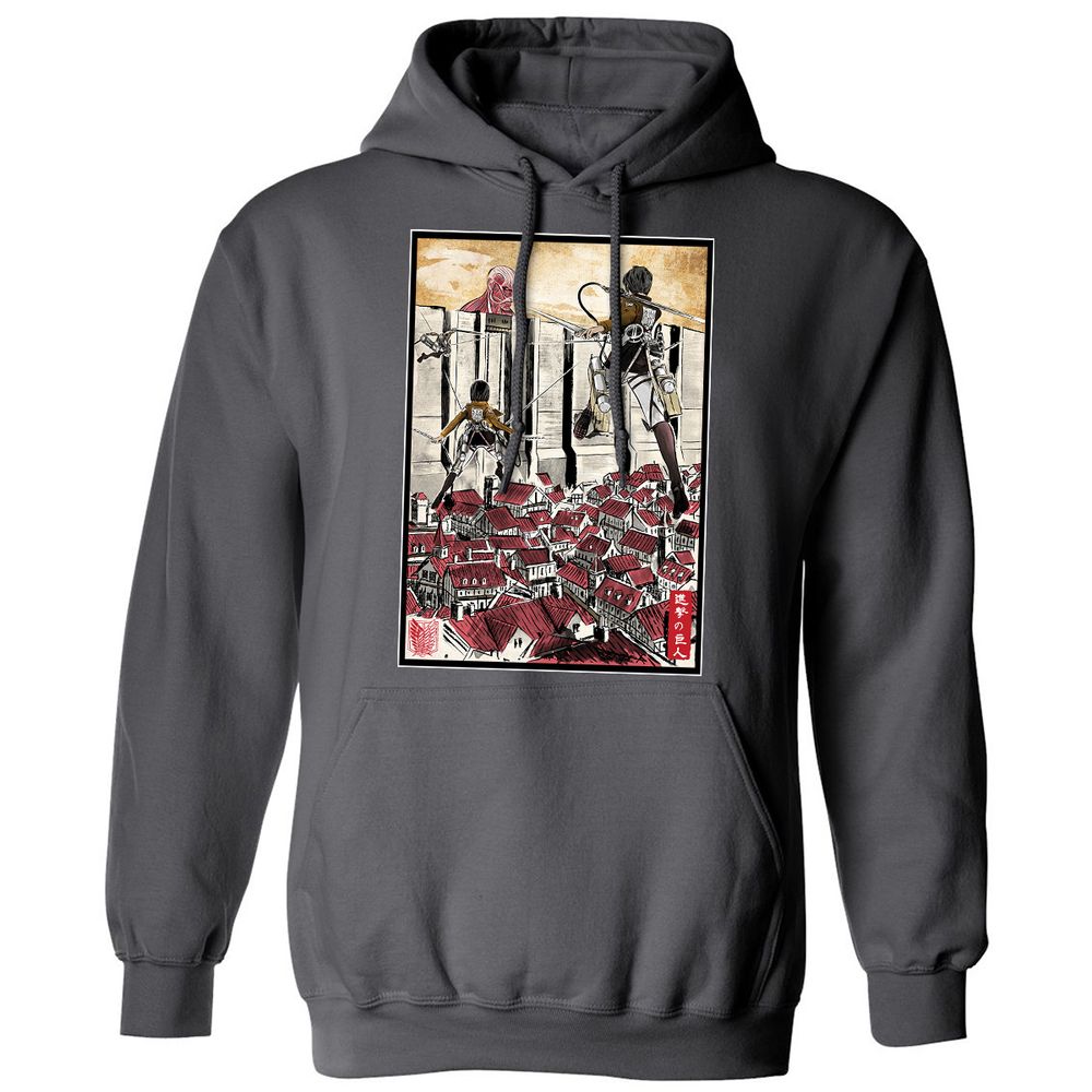 Classic Unisex Hoodie - DYAFCUB2 - Charcoal - 7