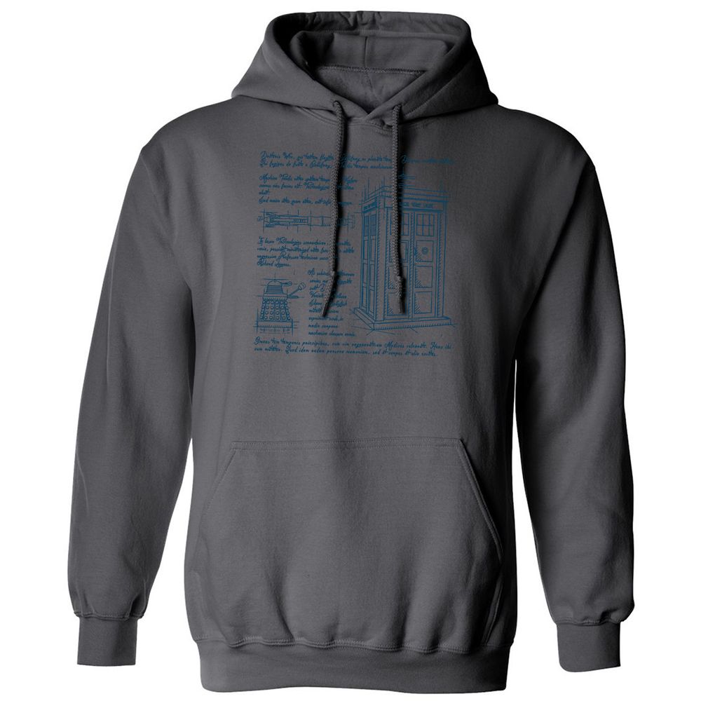 Classic Unisex Hoodie - S2HKHP7Z - Charcoal - 7