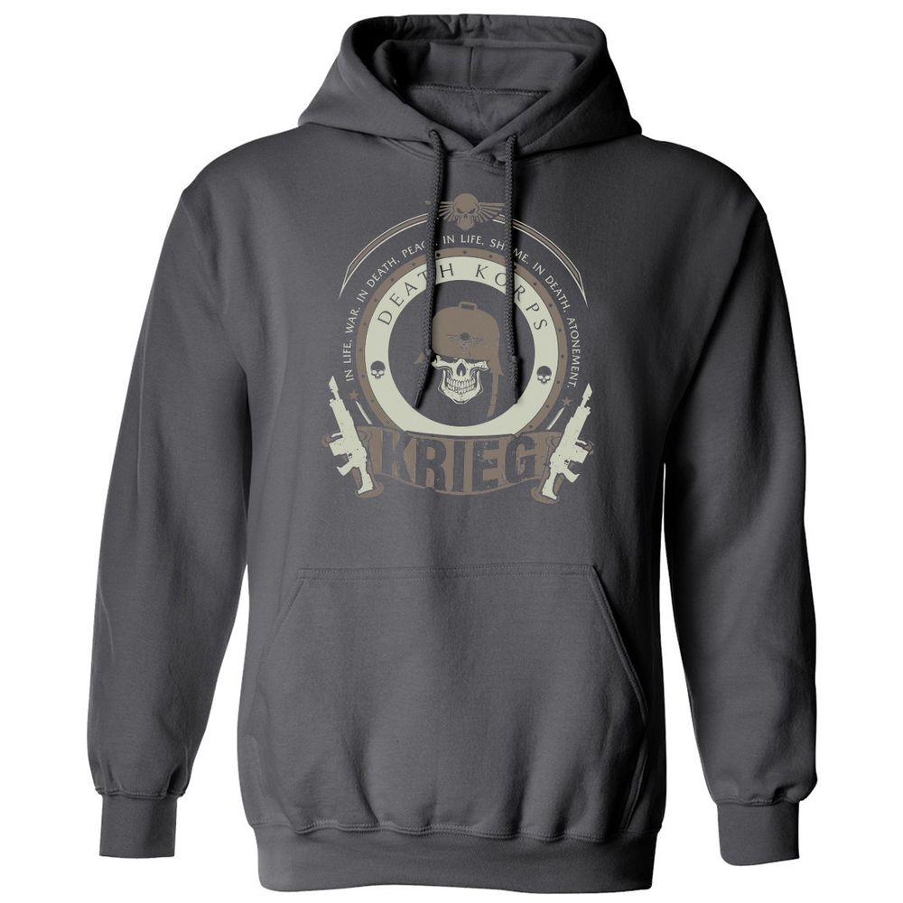Classic Unisex Hoodie - QCGWE6KQ - Charcoal - 7