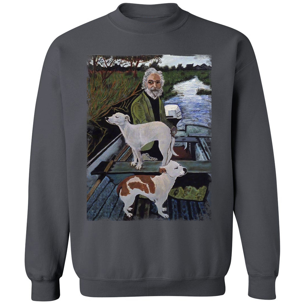 Classic Unisex Sweatshirt - 1W8936UZ - Charcoal - 7