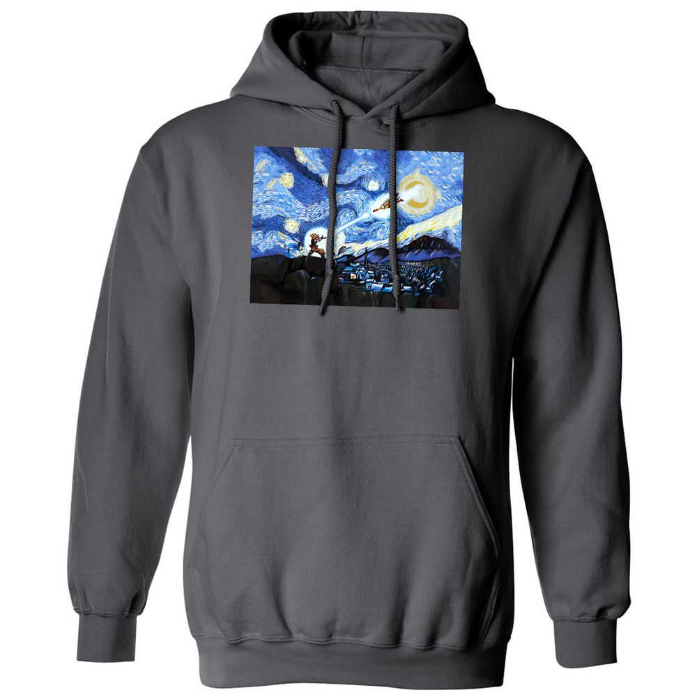 Classic Unisex Hoodie - HNSZQFVY - Charcoal - 7