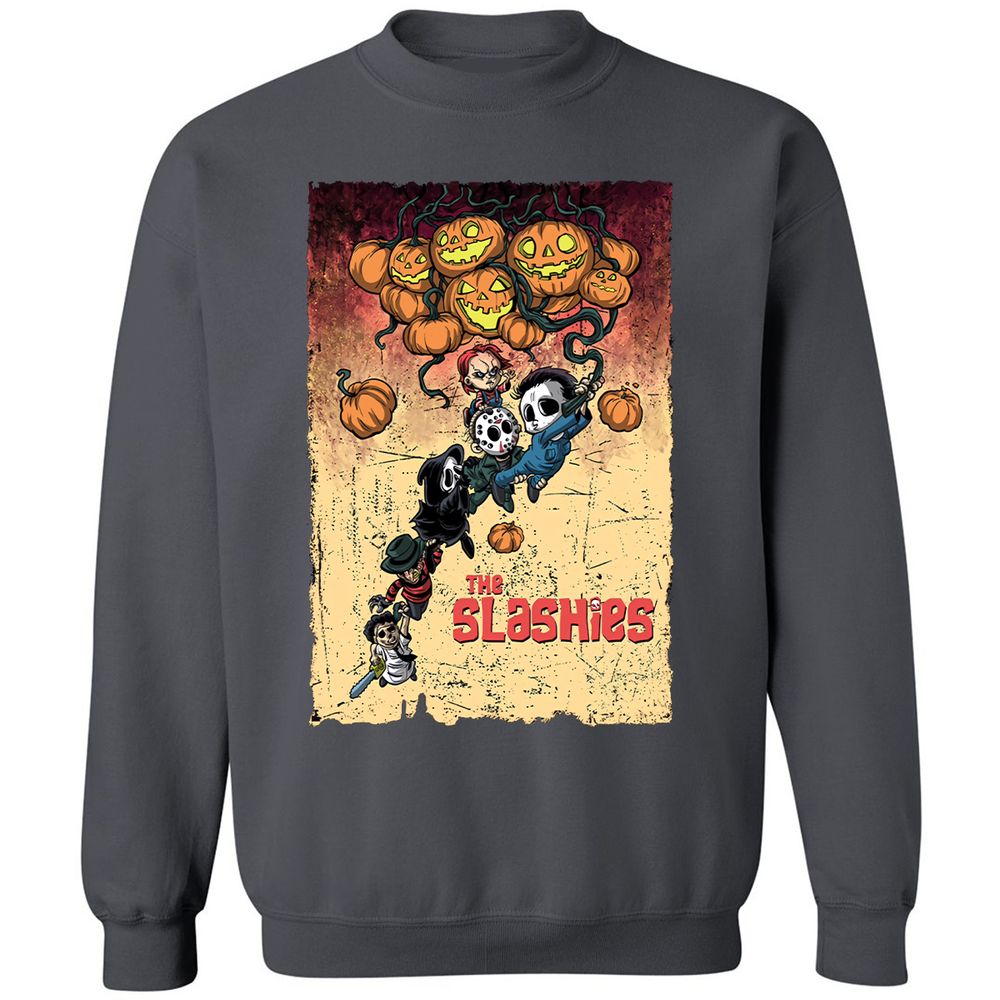 Classic Unisex Sweatshirt - SDQQW6JE - Charcoal - 7