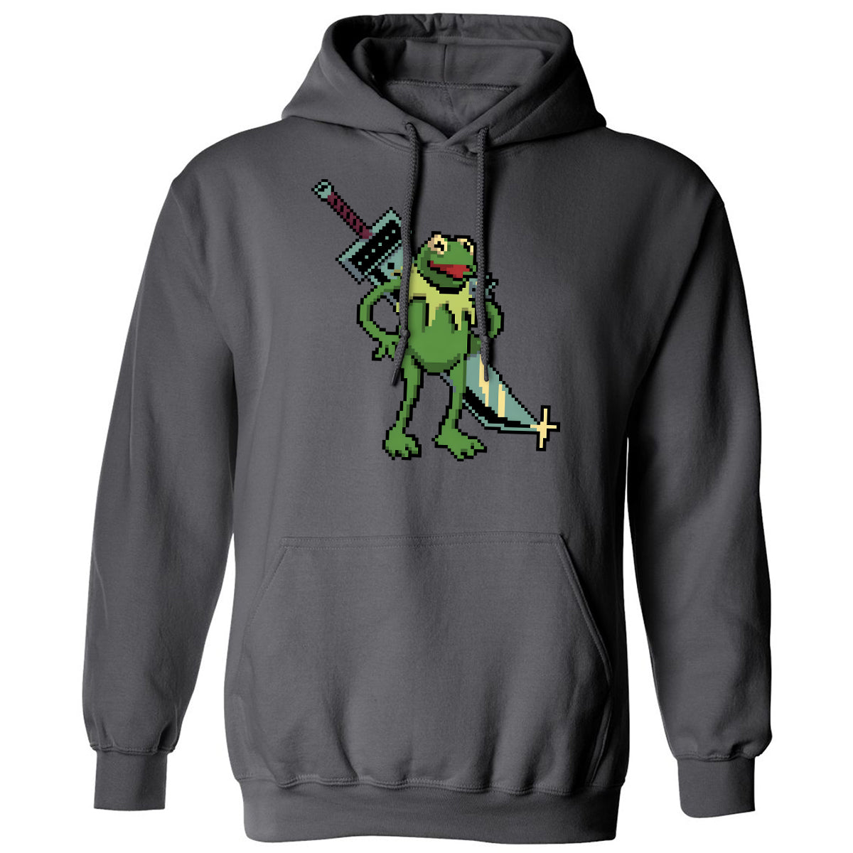 Classic Unisex Hoodie - YXJ2BQRJ - Charcoal - 7