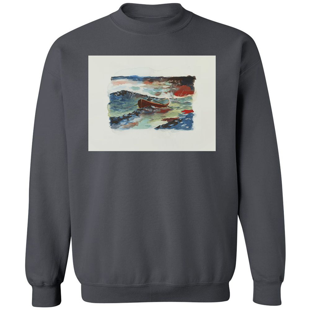 Classic Unisex Sweatshirt - 1K9XMFKY - Charcoal - 7