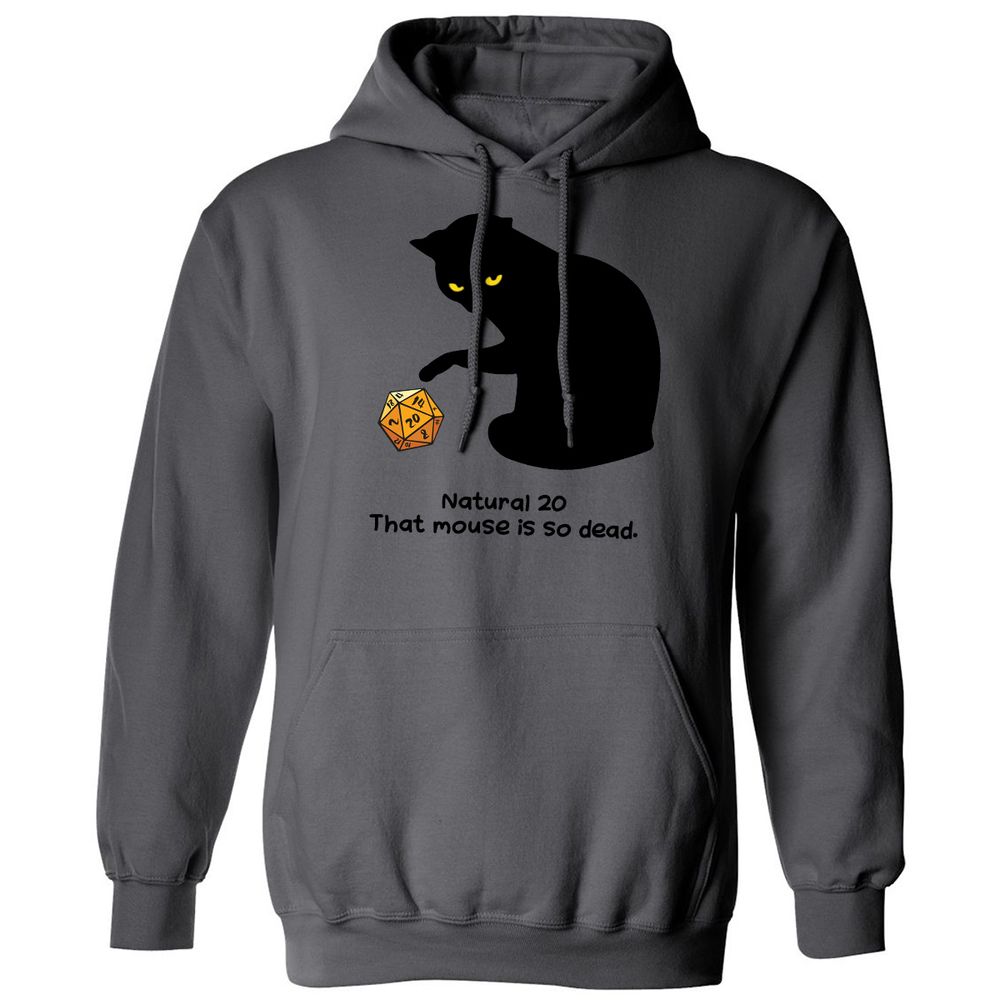 Classic Unisex Hoodie - B5MEVYNV - Charcoal - 7