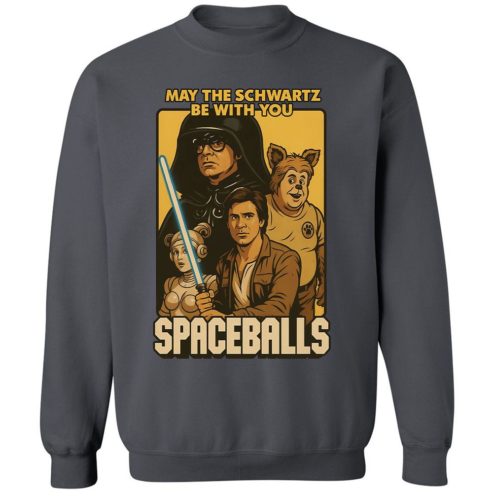 May the Schwartz Be With You - Charcoal - 7