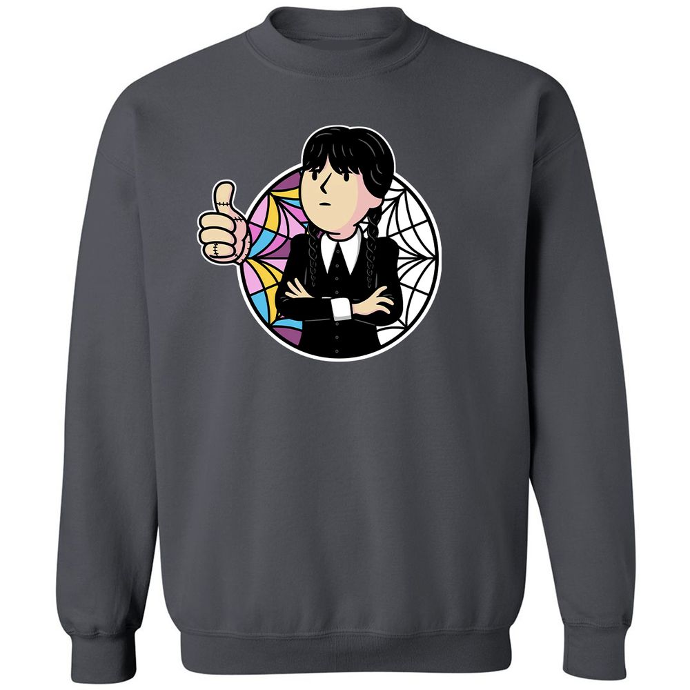 Classic Unisex Sweatshirt - QNNGE6ZD - Charcoal - 7